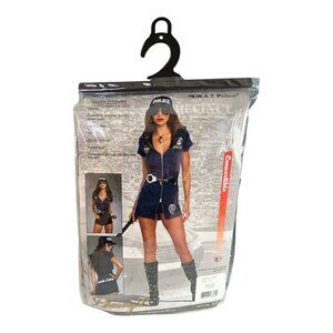 Vintage Dreamgirl S.W\.A.T. Police Costume – XL – Convertible Set
